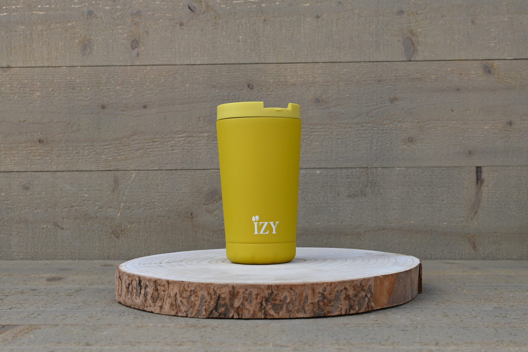 Thermosbeker Thermomok Mug geel 350 Milliliter