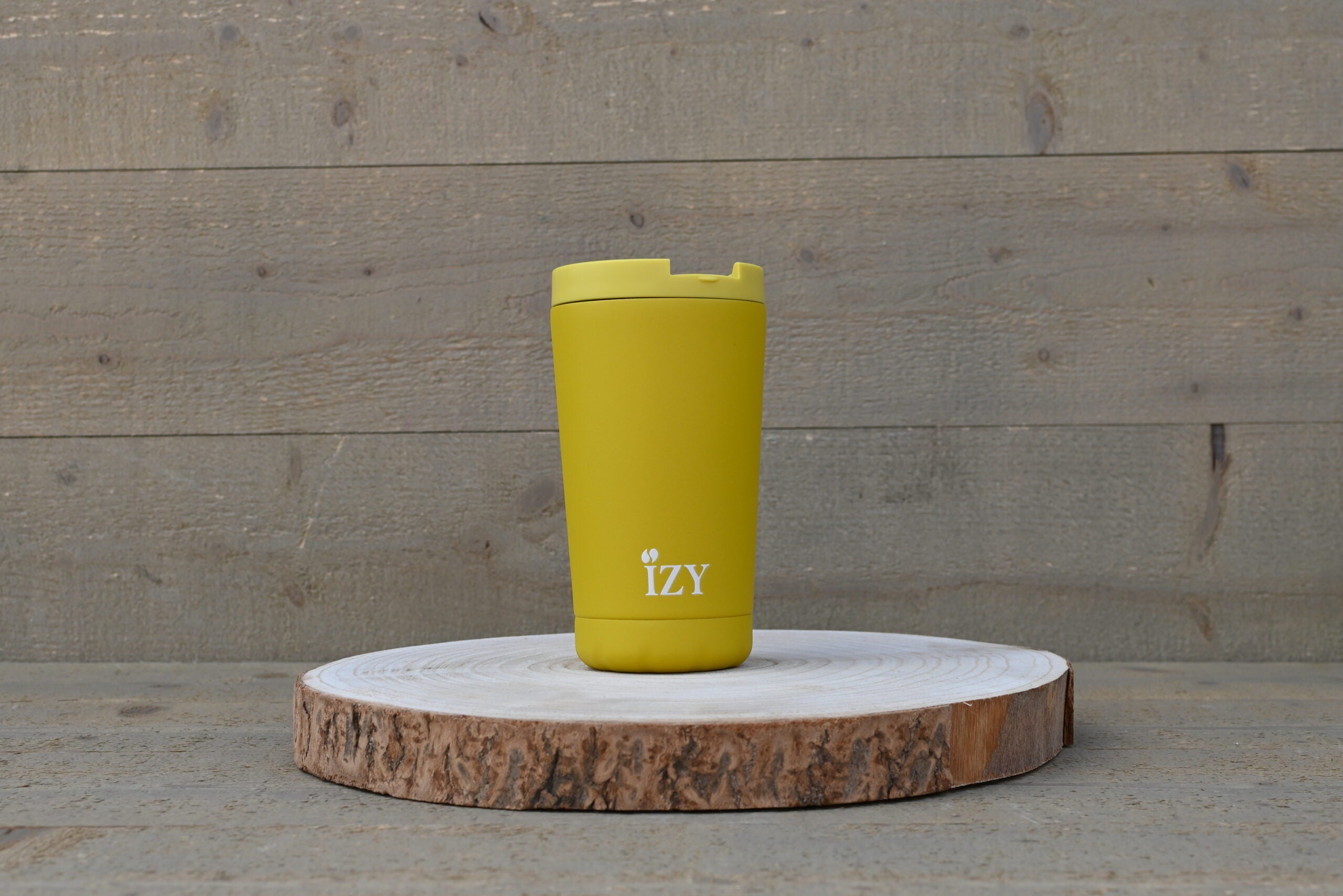 Thermosbeker Thermomok Mug geel 350 Milliliter