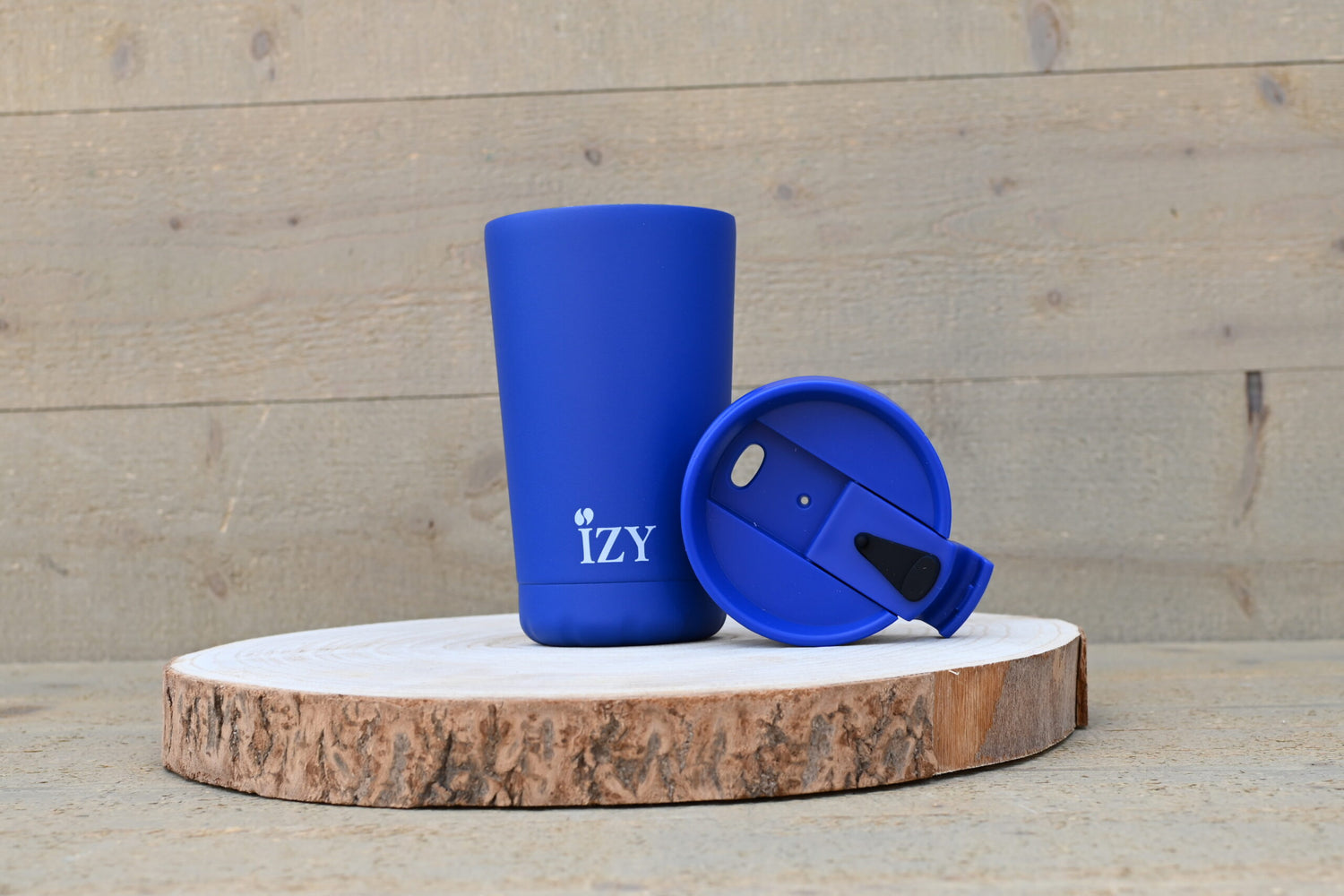 Thermosbeker Thermomok Mug blauw 350 Milliliter