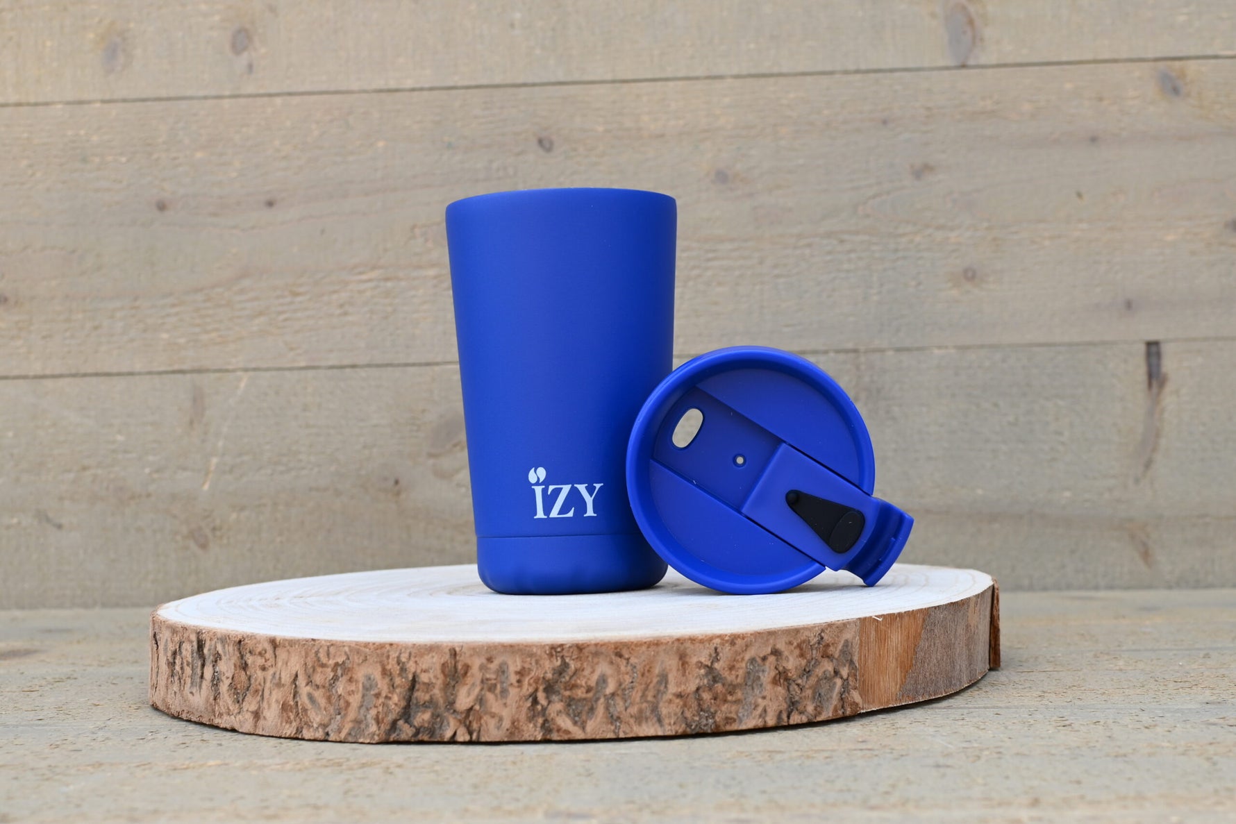 Thermosbeker Thermomok Mug blauw 350 Milliliter