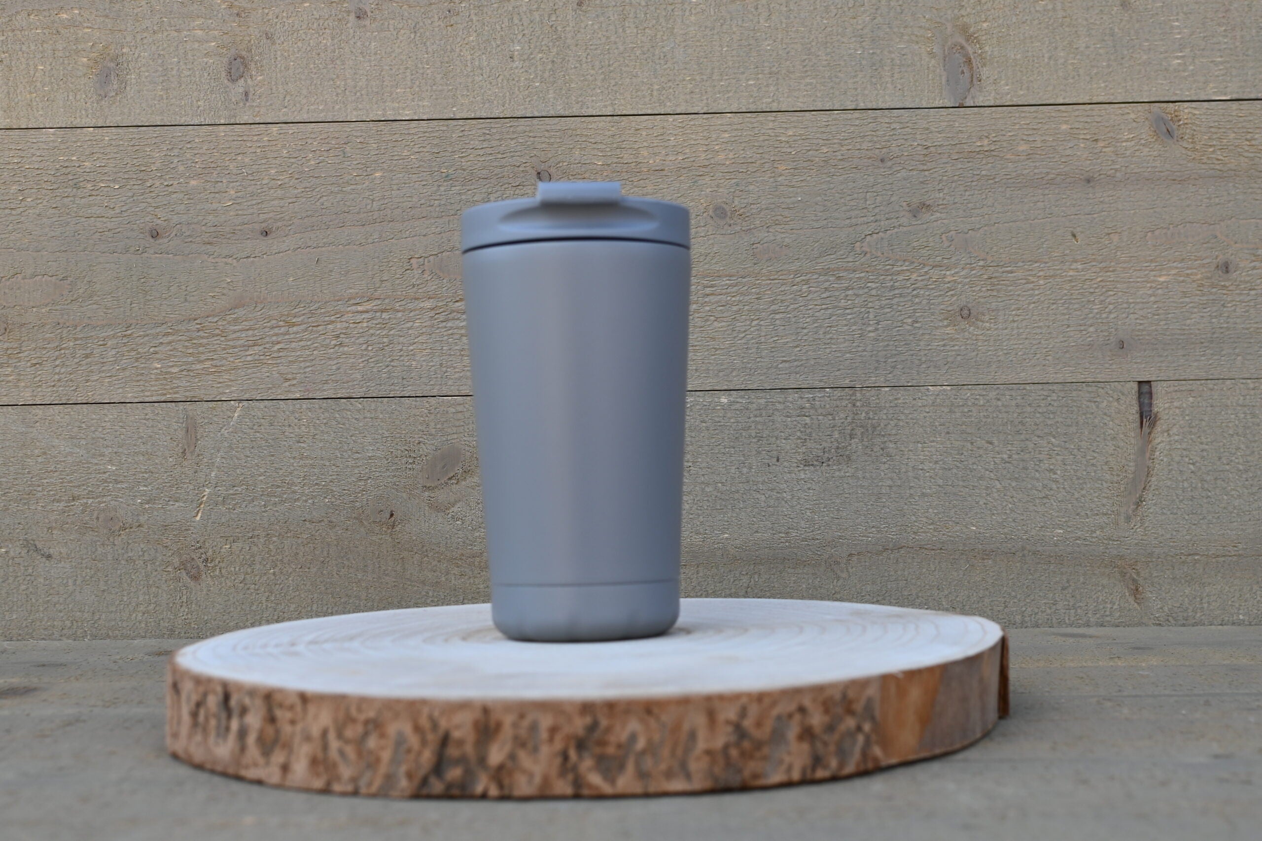 Thermosbeker Thermomok Mug grijs 350 Milliliter