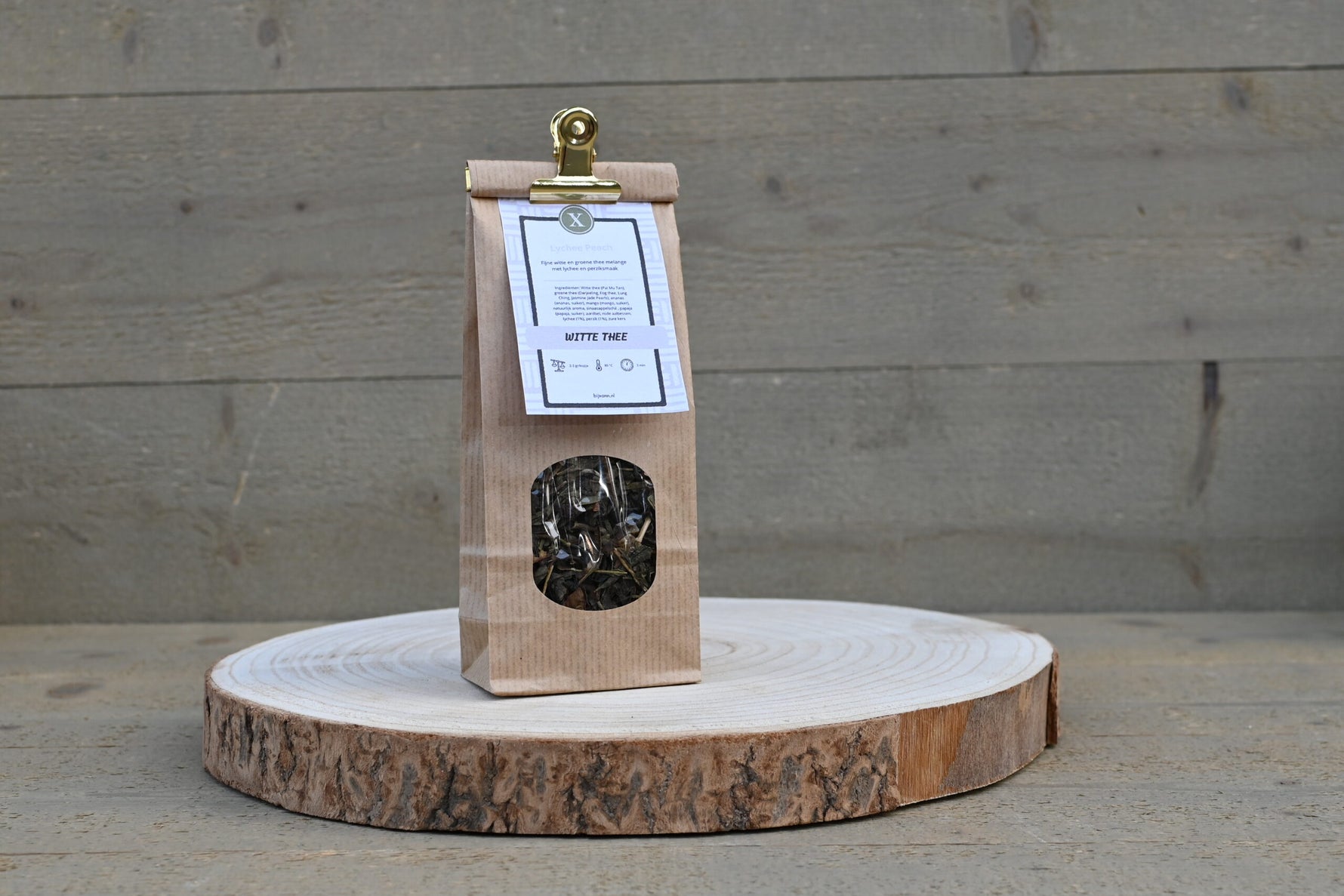 Lychee Peach losse thee witte thee Bij Xann