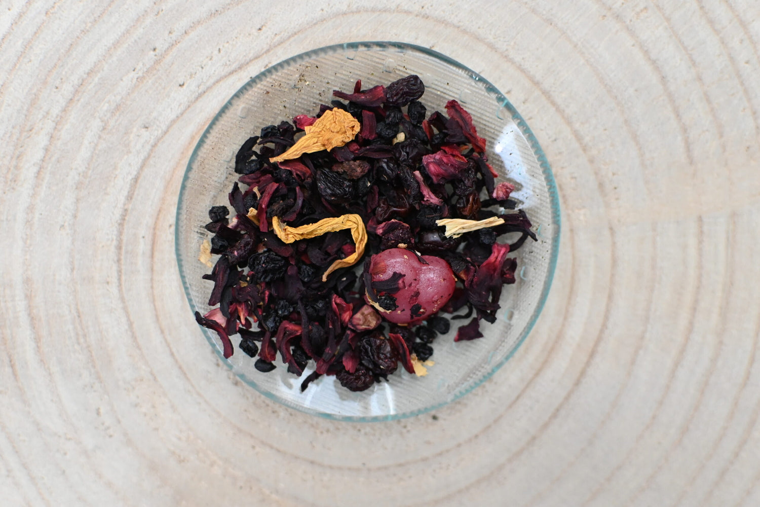 Raspberry Love losse vruchtenthee met framboos en hibiscus - Bij Xann