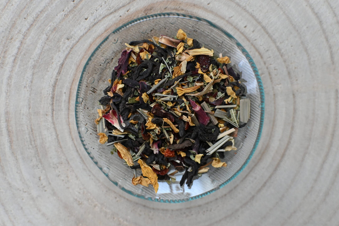 Verse kruidenthee Wellness Thee met hibiscus - Bij Xann