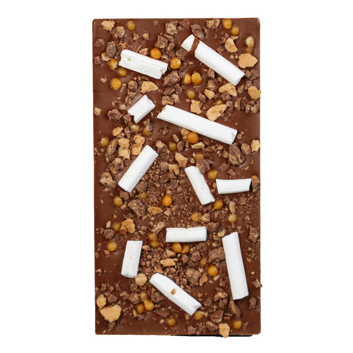 Chocoladereep melkchocolade meringue cookie crumble handgemaakt Bij Xann